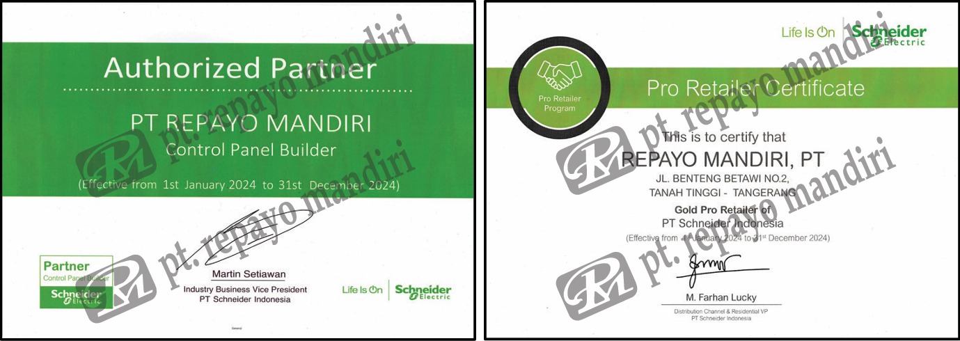 Schneider Certificate 2