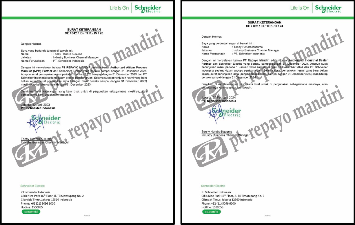 Schneider Certificate 3